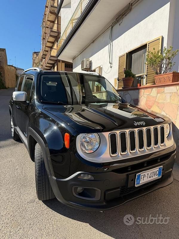 Usata Jeep Renegade 120 CV (88 kW) 2017 Nero SUV