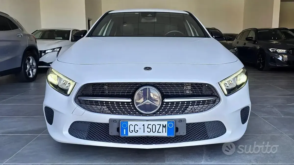 Usata Mercedes A180 Premium 116 CV (85 kW) 2021 Bianco Berlina