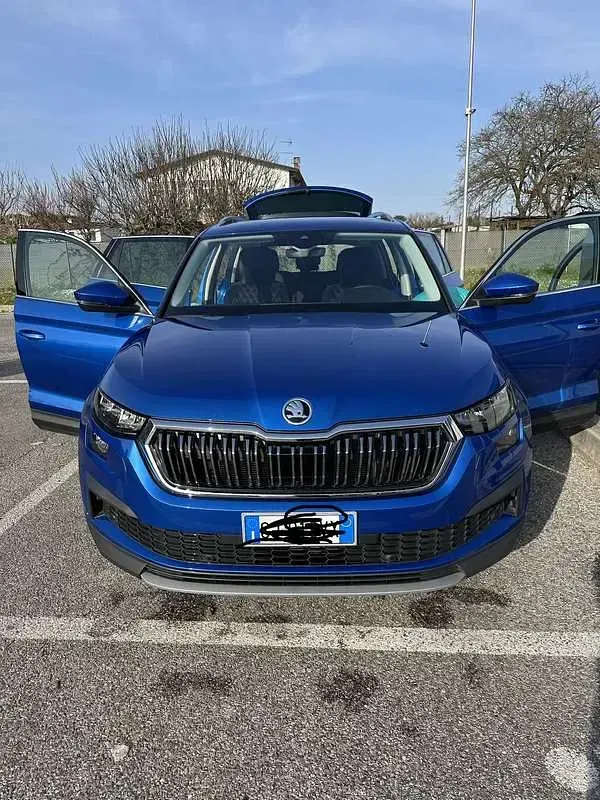 Occasion Skoda Kodiaq 150 PK (110 kW) 2022 Blauw SUV