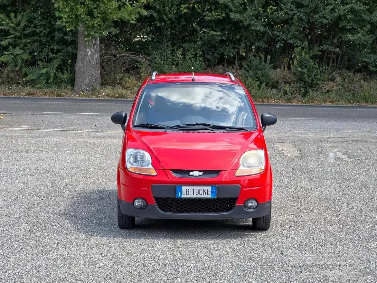 Usata Chevrolet Matiz 52 CV (38 kW) 2010 Rosso Utilitaria