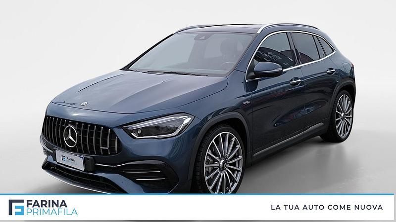 Usata Mercedes GLA35 AMG AMG 306 CV (225 kW) 2022 Blu SUV