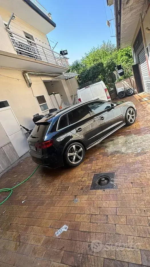 Usata Audi A3 S-Line 150 CV (110 kW) 2014 Nero Berlina