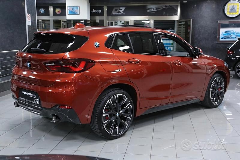 Usata BMW X2 M Sport 190 CV (139 kW) 2022 Sunset orange met. SUV