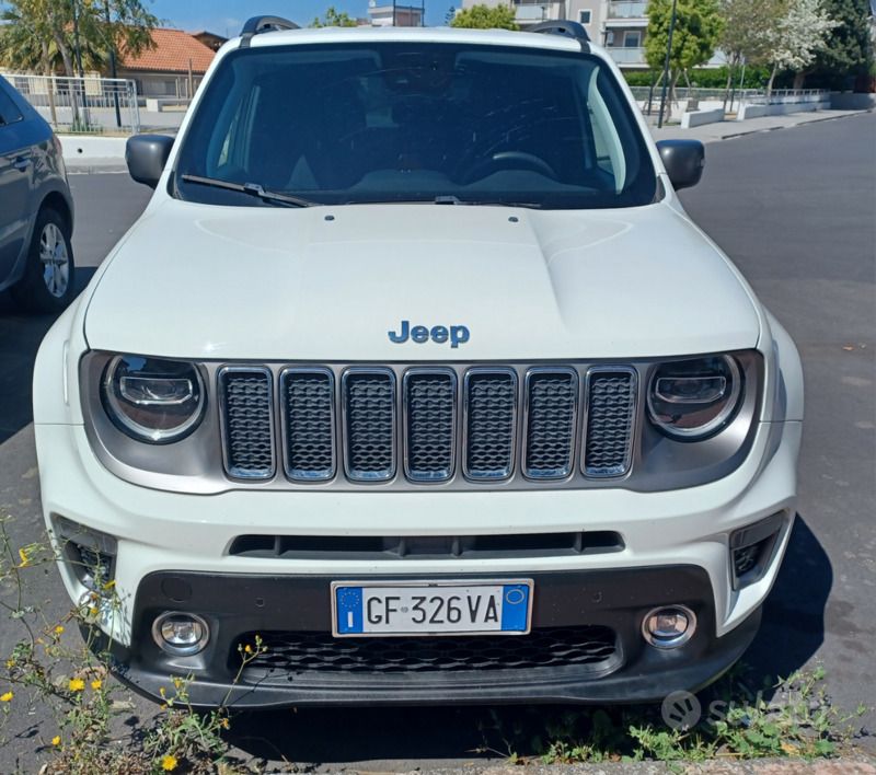 Usata Jeep Renegade Limited 130 CV (95 kW) 2020 Bianco SUV