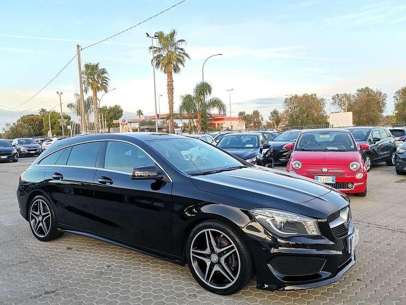 Usata Mercedes CLA200 Premium 136 CV (100 kW) 2016 Nero Station wagon