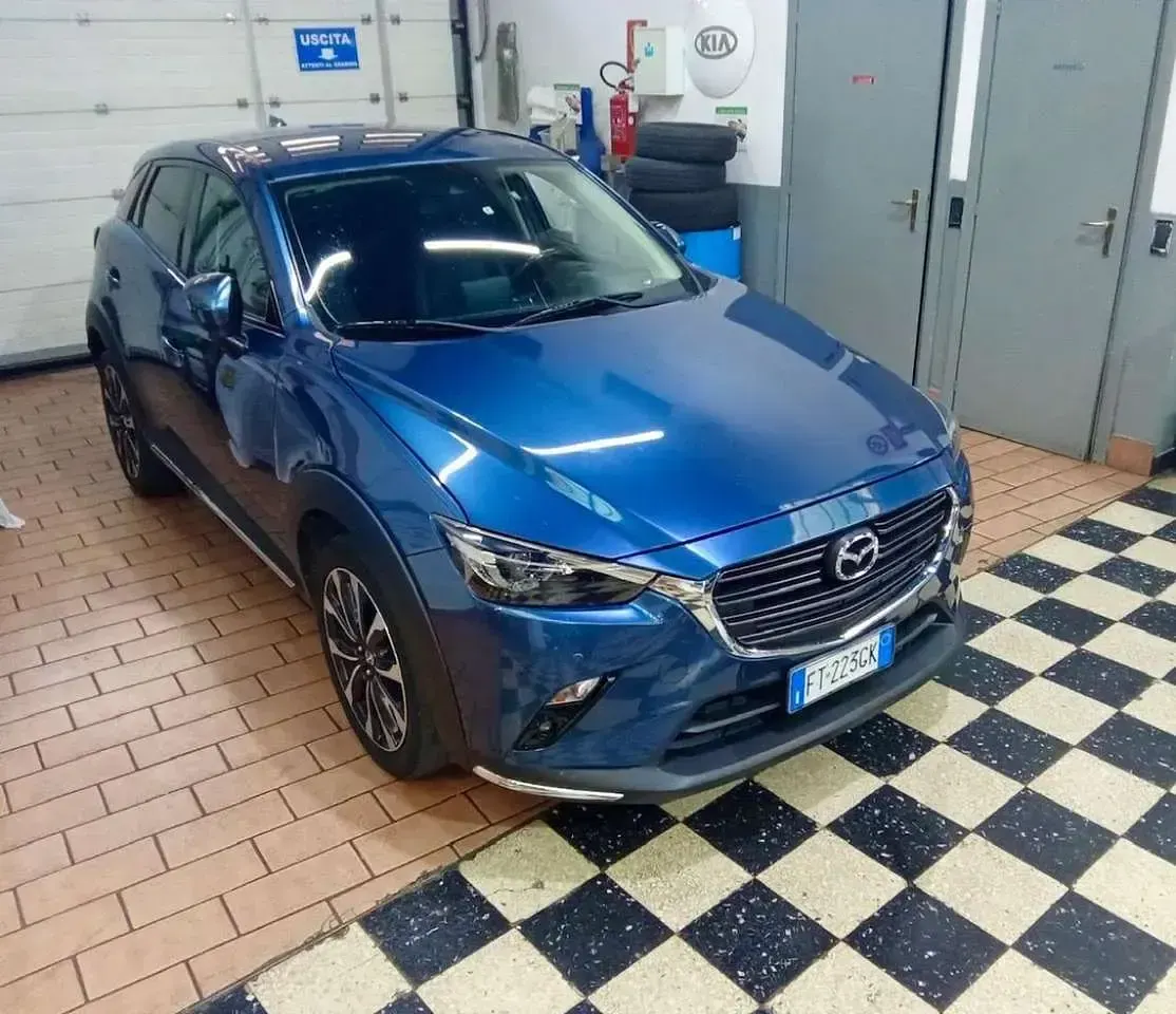 Usata Mazda CX-3 Exceed 116 CV (85 kW) 2018 Blu SUV