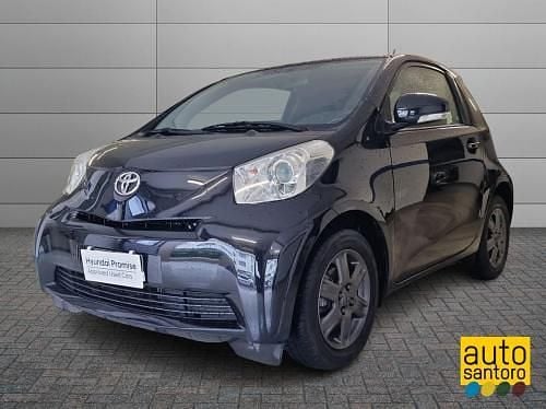 Usata Toyota iQ Sol 68 CV (50 kW) 2010 Nero Utilitaria