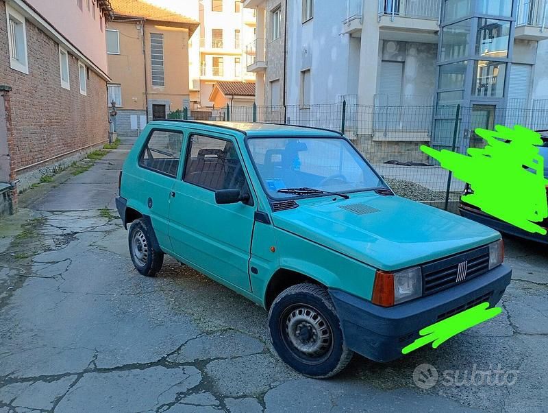 Usata Fiat Panda Young 1999 Verde Utilitaria