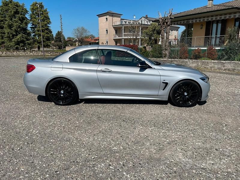 Usata BMW 430 Cabriolet Efficient Dynamics 252 CV (185 kW) 2017 Grigio Cabrio