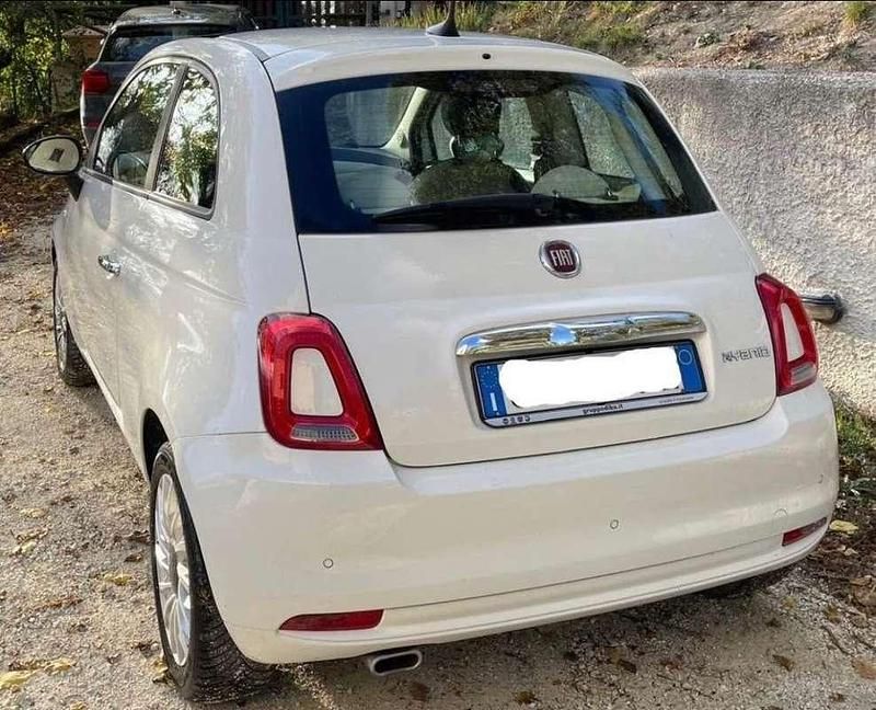 Usata Fiat 500 Lounge 69 CV (50 kW) 2020 Bianco Utilitaria