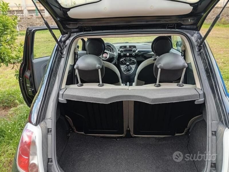 Usata Fiat 500 75 CV (55 kW) 2008 Nero Coupé