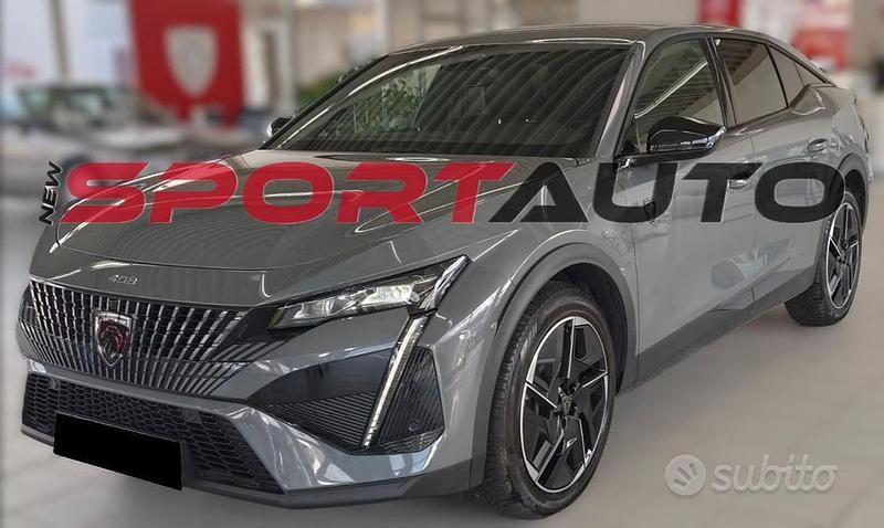 Grigio Usata 2024 Peugeot 408 GT Berlina | 24.300 € (Ottimo prezzo) - Immagine 1/4