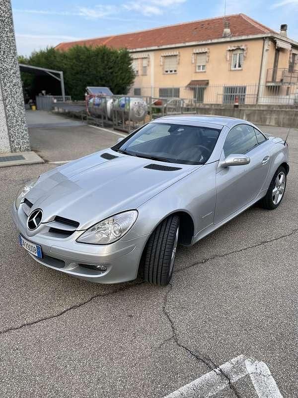Usata Mercedes SLK200 163 CV (119 kW) 2004 Grigio Cabrio