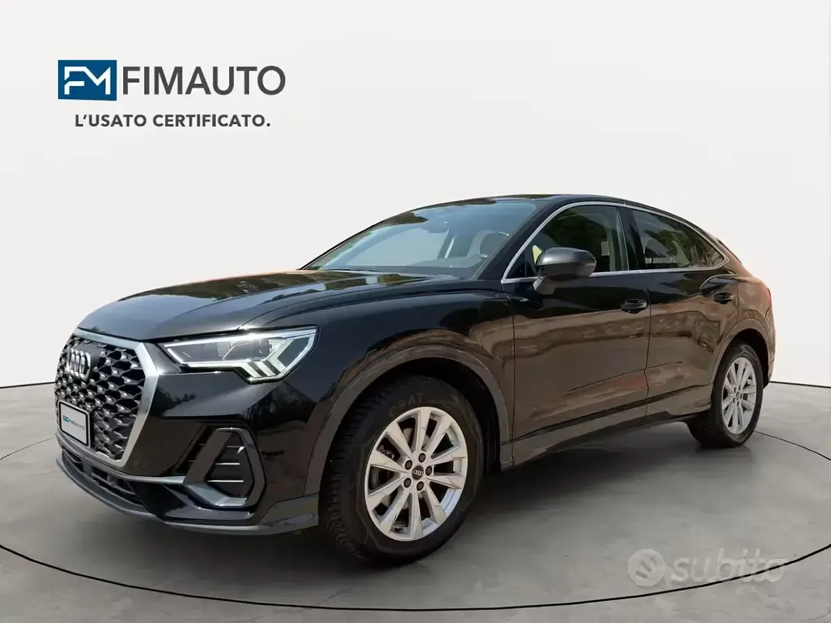 Usata Audi Q3 Business Plus 150 CV (110 kW) 2022 Nero SUV