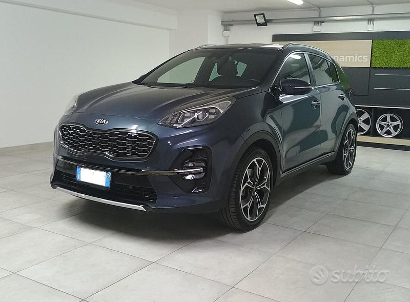 Usata Kia Sportage GT-Line 136 CV (100 kW) 2020 Blu SUV