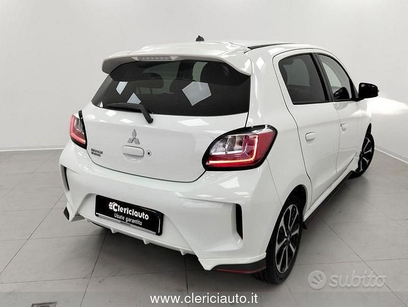 Usata Mitsubishi Space Star Intense 80 CV (58 kW) 2021 Bianco Utilitaria