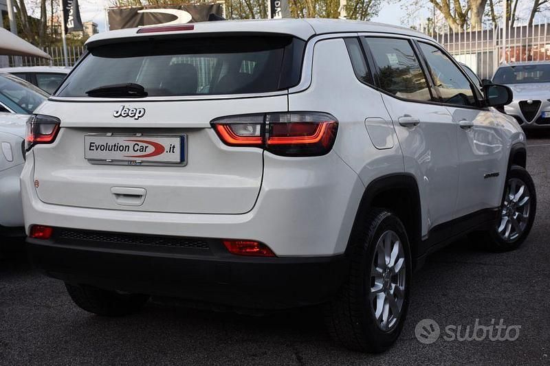 Usata Jeep Compass 131 CV (96 kW) 2022 Bianco SUV