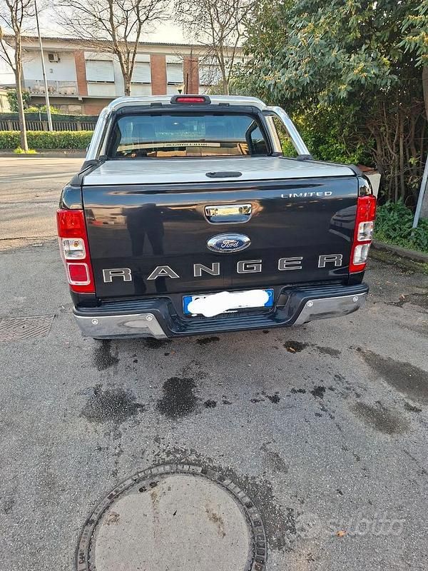Usata Ford Ranger Limited 2022 Nero Pick-up