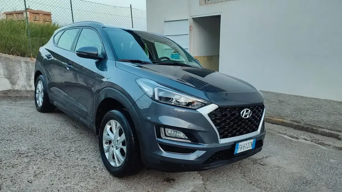 Usata Hyundai Tucson 115 CV (84 kW) 2019 Blu SUV