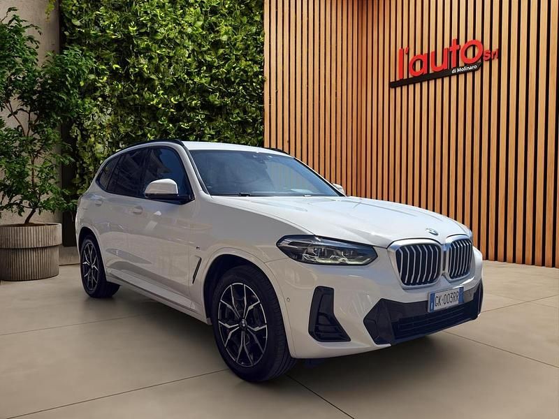 Usata BMW X3 M Sport 190 CV (139 kW) 2022 Bianco SUV