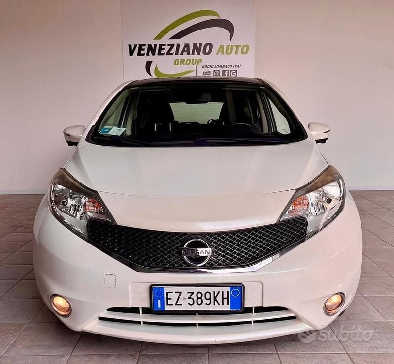 Usata Nissan Note Tekna 98 CV (72 kW) 2015 Bianco Monovolume