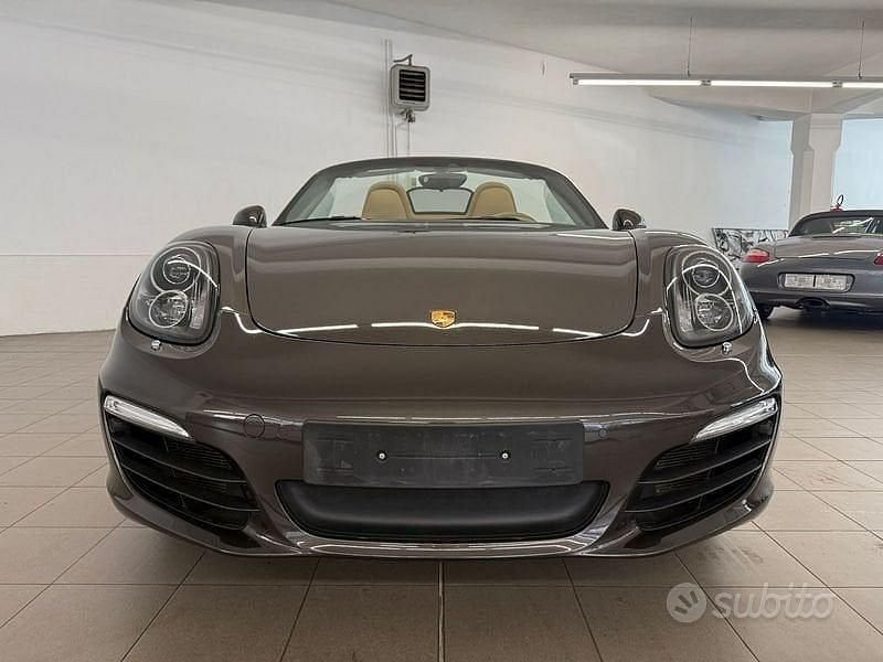 Usata Porsche Boxster 265 CV (194 kW) 2014 Marrone Cabrio