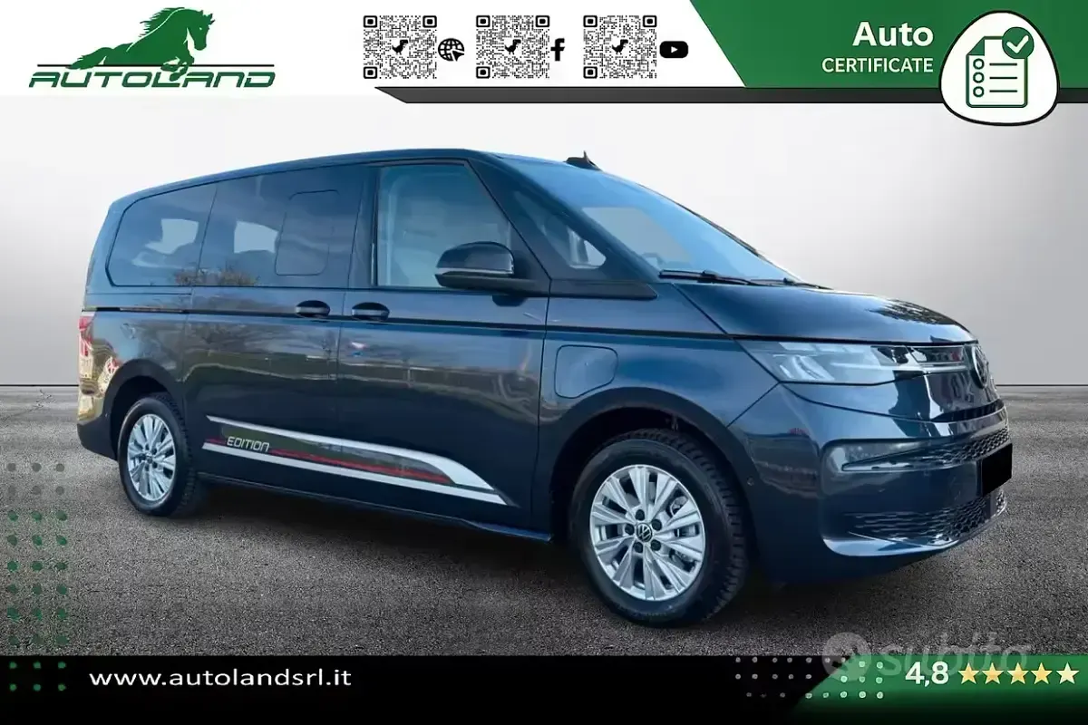 Usata VW Multivan Life 177 CV (130 kW) 2025 Blu Monovolume