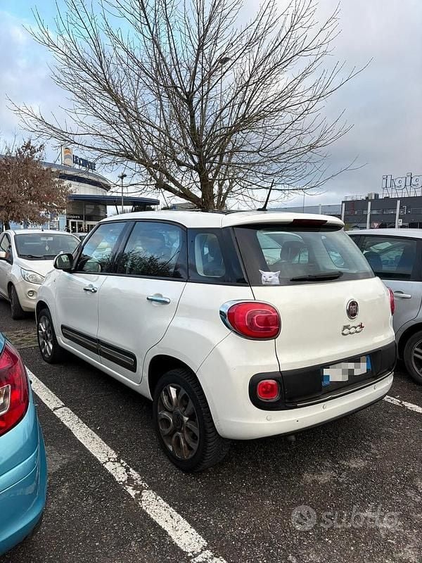 Usata Fiat 500L 80 CV (58 kW) 2015 Bianco Monovolume