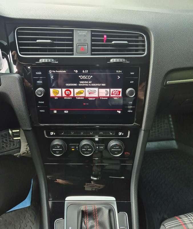 Usata VW Golf VII GTI 245 CV (180 kW) 2019 Grigio Berlina