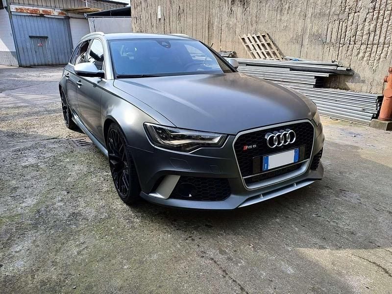 Usata Audi RS6 Ambiente 560 CV (411 kW) 2014 Grigio daytona opaco Station wagon