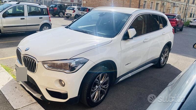 Usata BMW X1 xLine 150 CV (110 kW) 2017 Bianco SUV