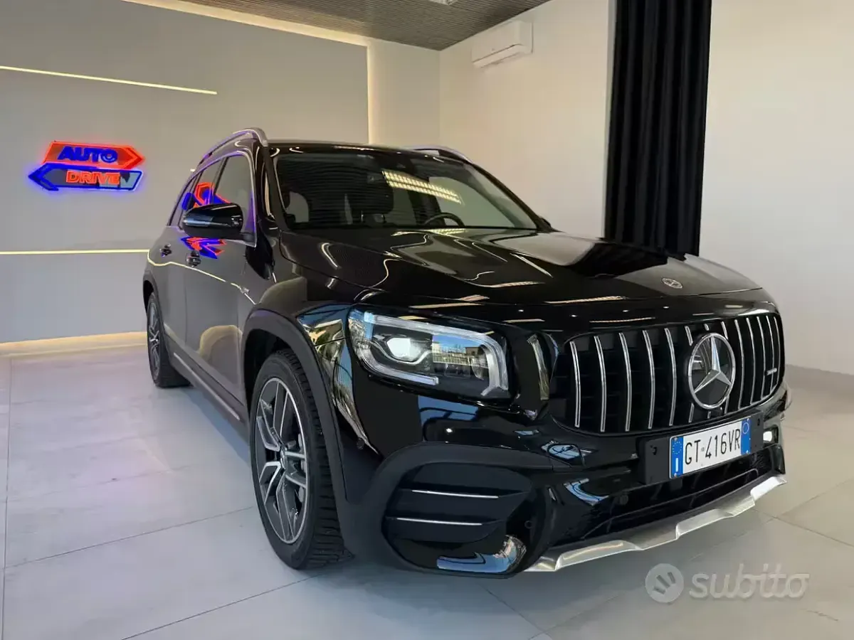 Usata Mercedes GLB35 AMG 306 CV (225 kW) 2022 Giallo SUV