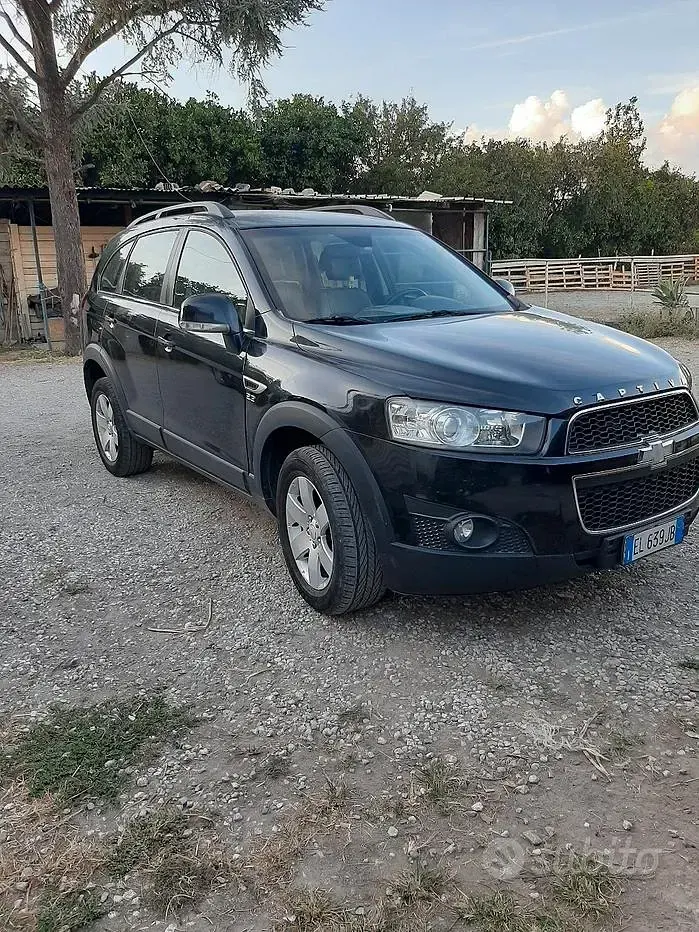 Usata Chevrolet Captiva 163 CV (119 kW) 2012 Nero SUV