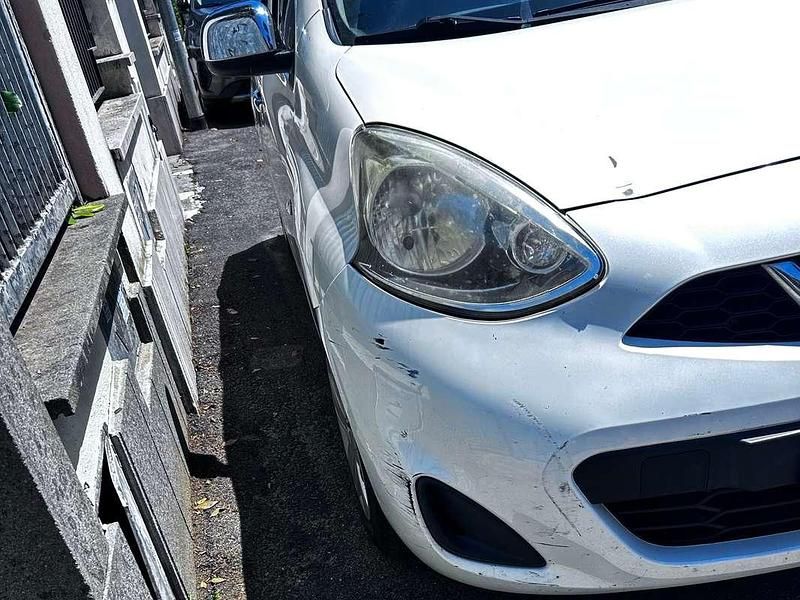 Usata Nissan Micra Acenta 73 CV (53 kW) 2015 Bianco Utilitaria