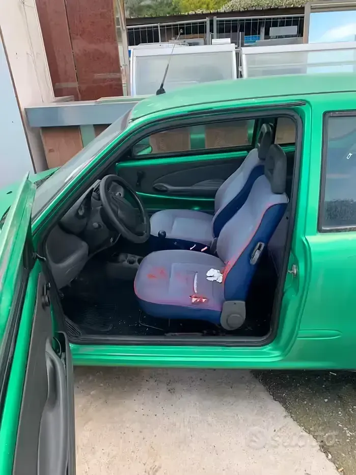 Usata Fiat Seicento 39 CV (28 kW) 1999 Verde Utilitaria