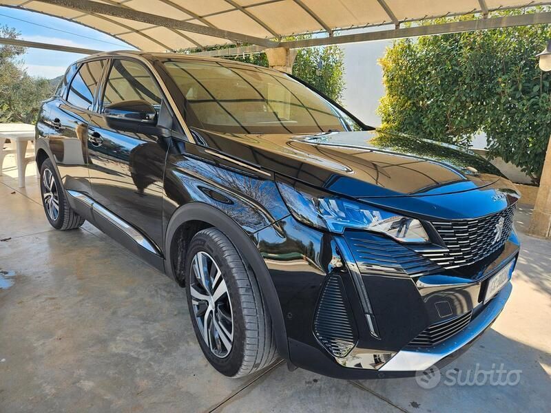 Usata Peugeot 3008 Allure 131 CV (96 kW) 2021 Nero SUV