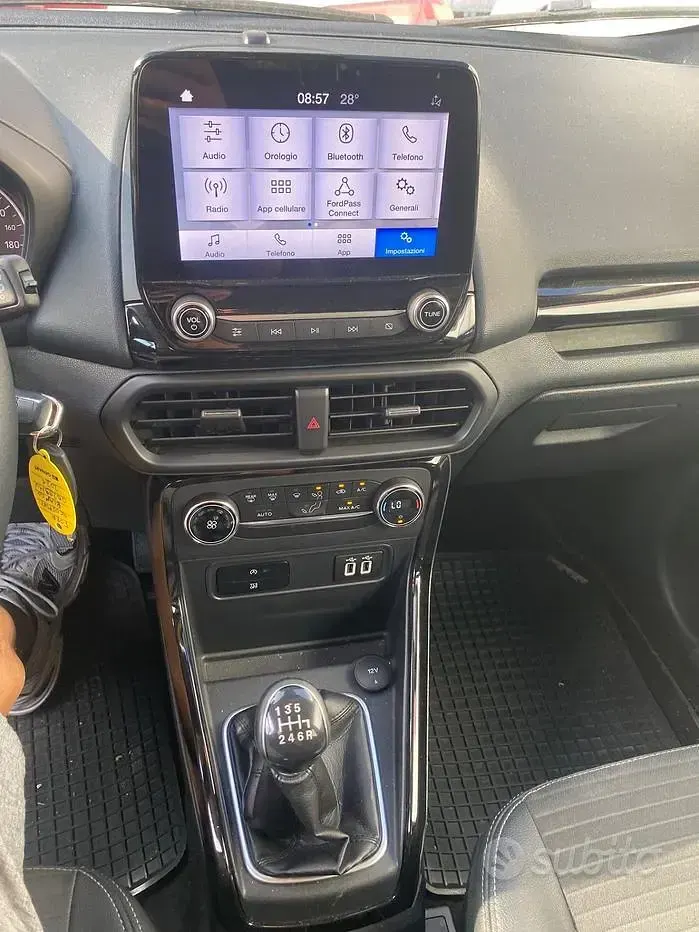Usata Ford Ecosport ST-Line 95 CV (69 kW) 2021 Bianco SUV