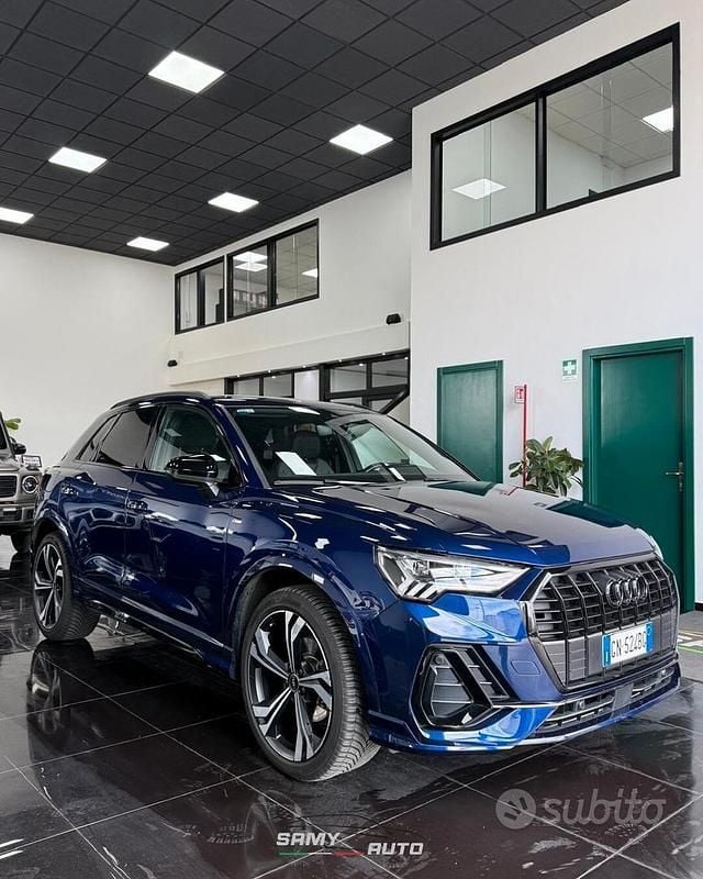 Usata Audi Q3 S-Line 150 CV (110 kW) 2023 Blu SUV