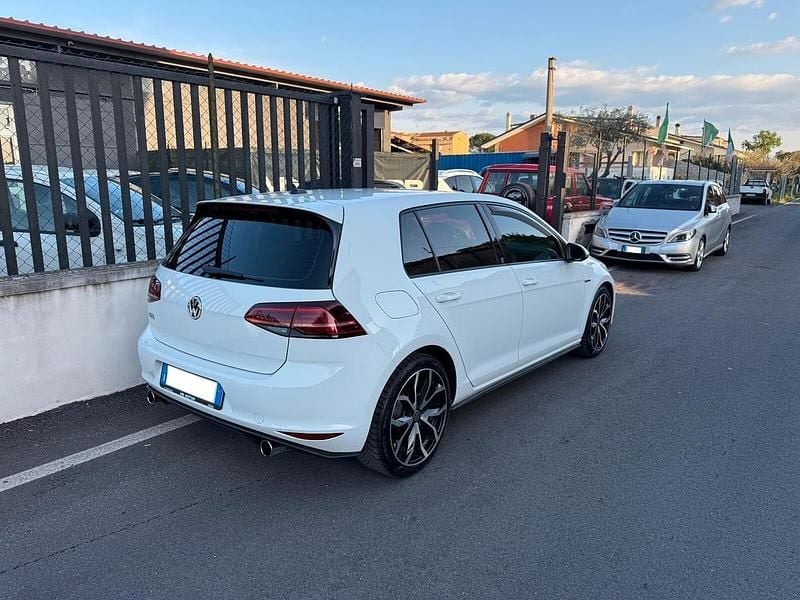 Usata VW Golf VII GTI 229 CV (168 kW) 2017 Bianco Berlina