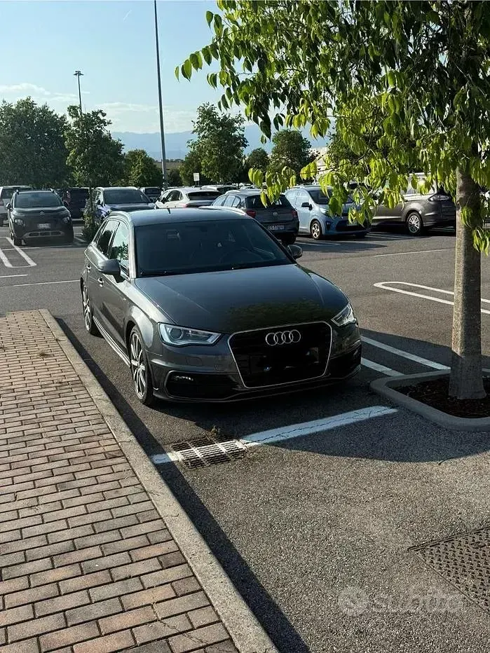 Usata Audi A3 Ambition 150 CV (110 kW) 2016 Grigio Berlina