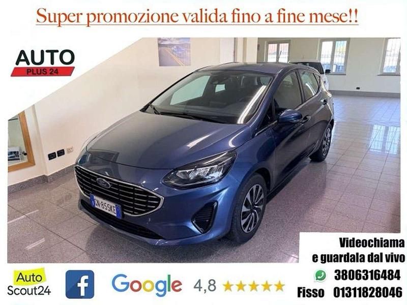 Usata Ford Fiesta Titanium 75 CV (55 kW) 2023 Blu/azzurro Utilitaria