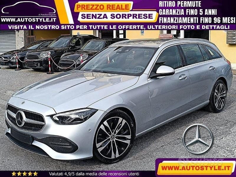 Usata Mercedes C220 200 CV (147 kW) 2021 Grigio Station wagon