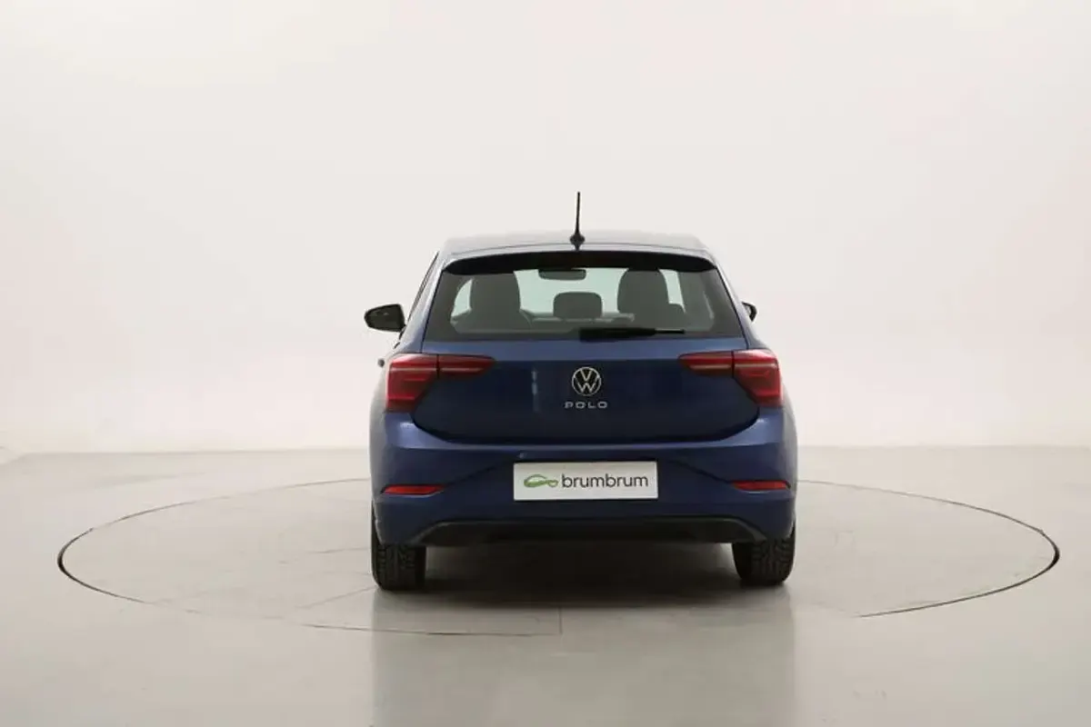 Usata VW Polo Style 110 CV (80 kW) 2022 Blu Utilitaria