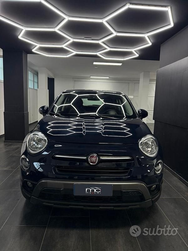 Usata Fiat 500X S 150 CV (110 kW) 2019 Blu SUV