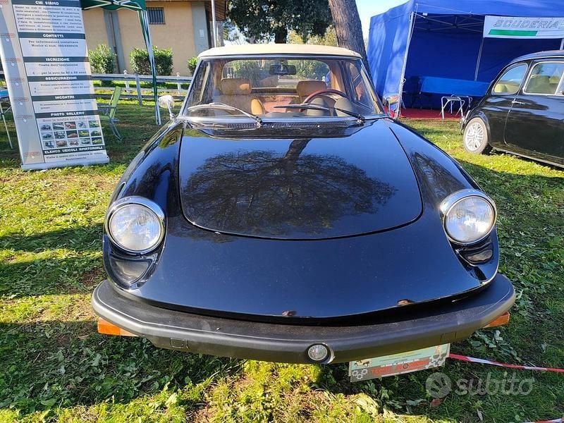 Usata Alfa Romeo Spider 1980 Nero Cabrio