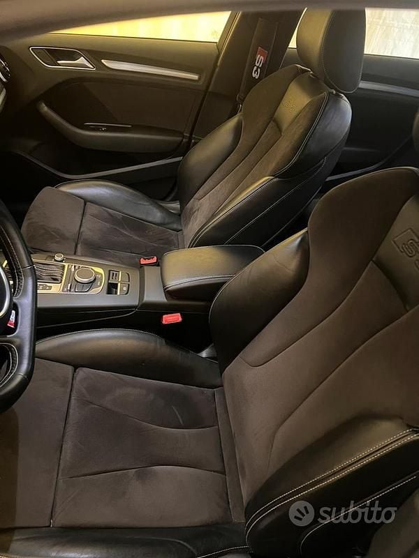 Usata Audi S3 300 CV (220 kW) 2014 Blu Berlina