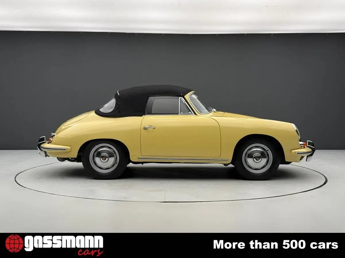 Usata Porsche 356 B 60 CV (44 kW) 1963 Giallo Cabrio
