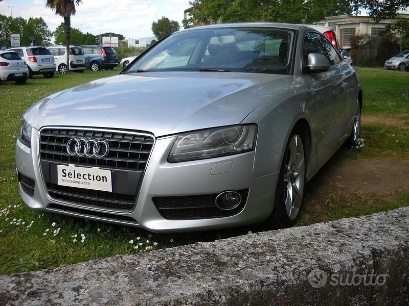Usata Audi A5 170 CV (125 kW) 2008 Grigio Coupé