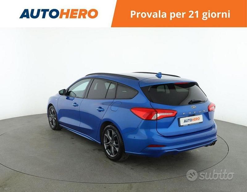Usata Ford Focus ST-Line 125 CV (91 kW) 2019 Blu Station wagon