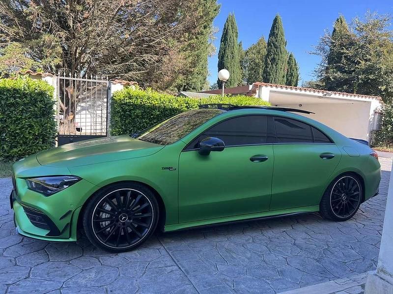 Usata Mercedes CLA35 AMG AMG 306 CV (225 kW) 2022 Bianco Coupé